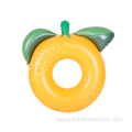 Summer PVC Beach Party orange fruit Swimming Rings
